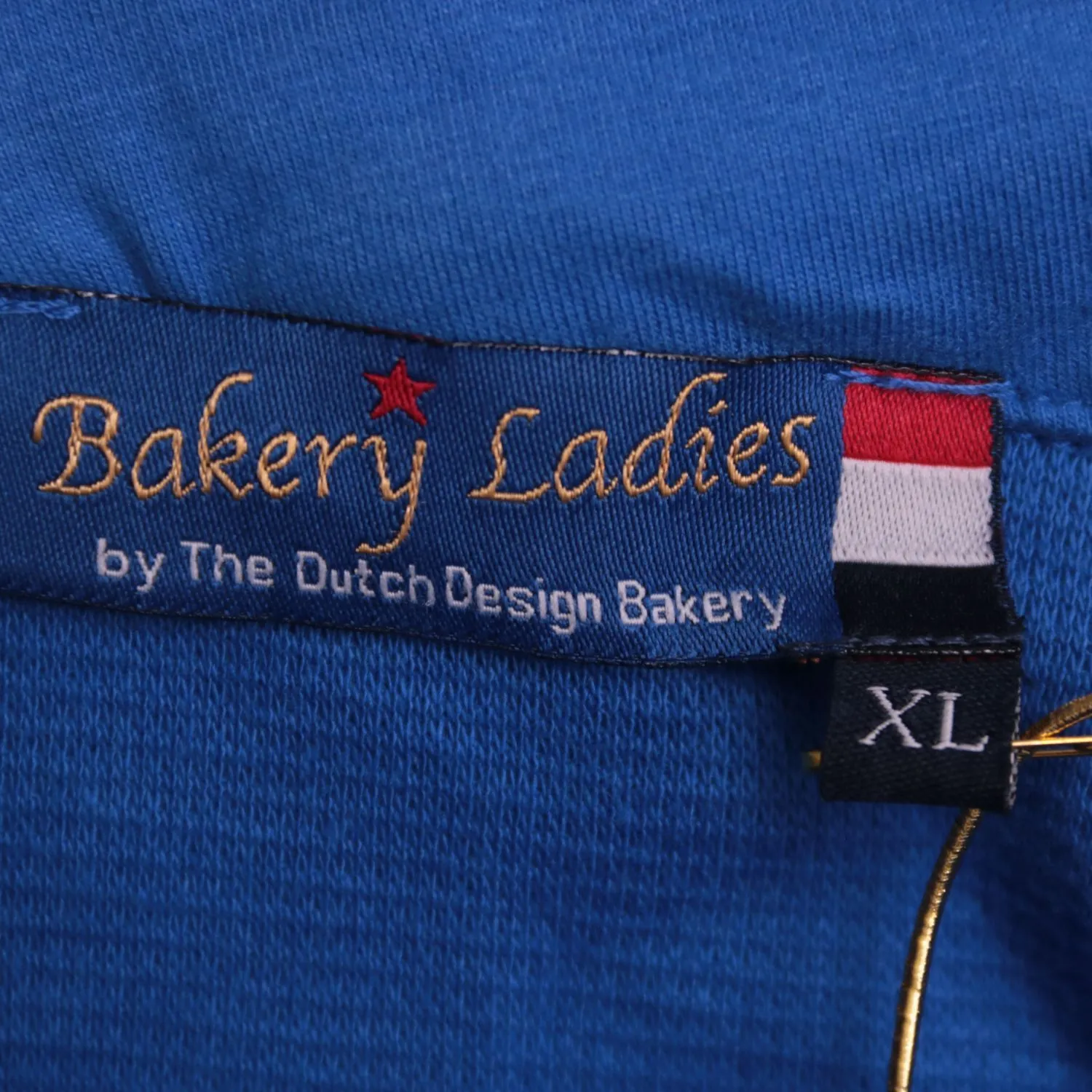 Синяя юбка Bakery Ladies с накладными карманами, размер 52 (XL)